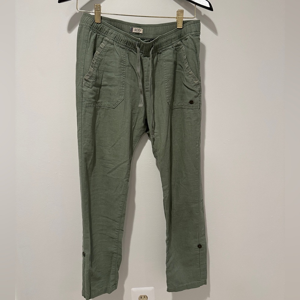 Roxy linen beach pant XS